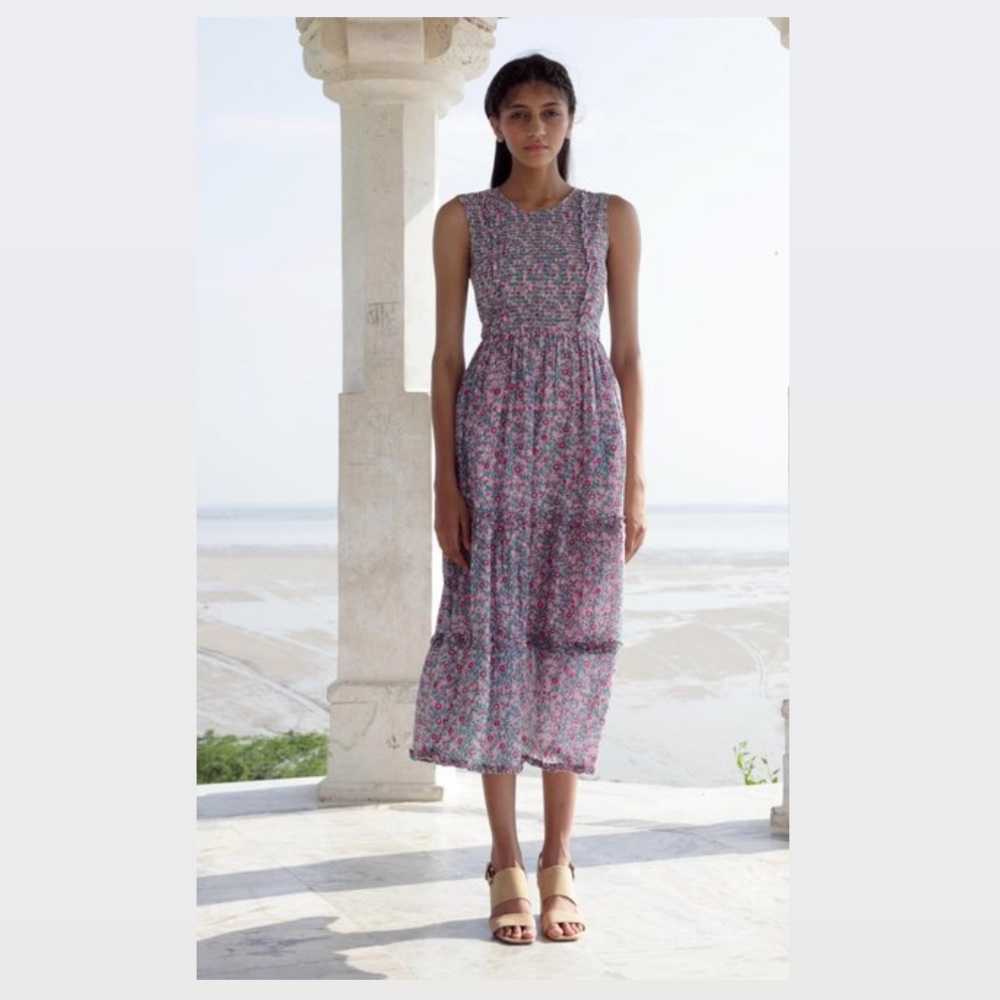 Banjanan Scatter Floral Isha Dress XS